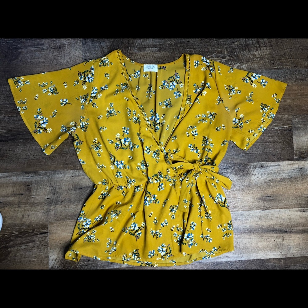 Sienna Sky Floral Print Top